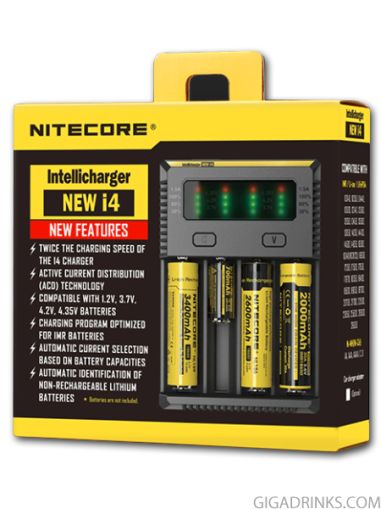 Nitecore New I4 Battery Charger