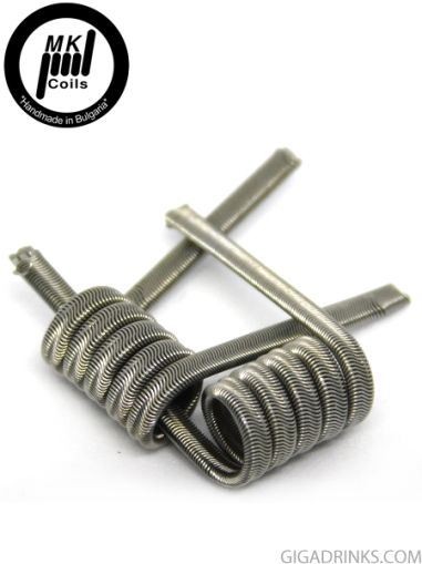 MK Coil Alien Fused Clapton 3x26GA/1x36GA Fuse 0.25 Ohm KA