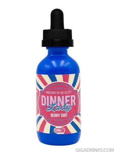 Berry Tart 50ml 0mg - Dinner Lady Shake And Vape