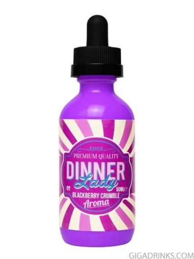 Blackberry Crumble 50ml 0mg - Dinner Lady Shake And Vape