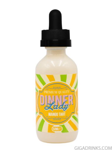 Mango Tart 50ml 0mg - Dinner Lady Shake And Vape