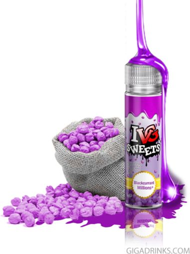 IVG Blackcurrant Millions 50ml 0mg - I VG Shake and Vape