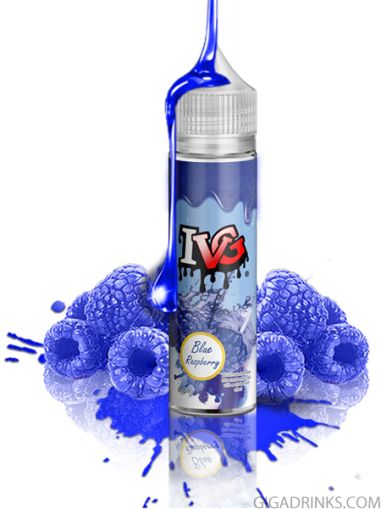 IVG Blue Raspberry 50ml 0mg - I VG Shake and Vape