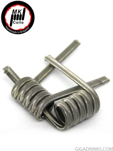 MK Coils Alien Clapton Coil 3x27GA Ni80/1x36GA Ni80 0.25 Ohm Ni80