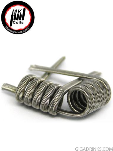 MK Coils Alien Clapton Coil 3x28GA Ni80/1x36GA Ni80 0.32 Ohm Ni80