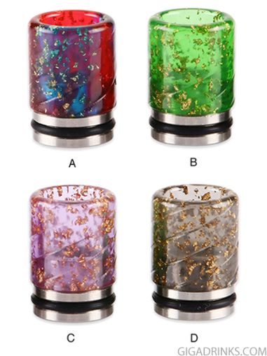 Drip tip Sequins Resin #304 810