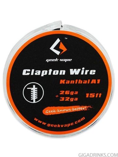 Geekvape Clapton Wire 26ga (Ni80) + 32ga (Ka1)