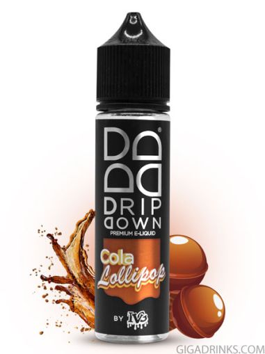 Cola Lollipop 50ml 0mg - Drip Down Shake and Vape