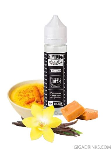 Dream Cream 50ml 0mg - Charlie's Chalk Dust Shake and Vape