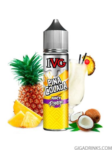 IVG Pina Colada 50ml 0mg - I VG Shake and Vape