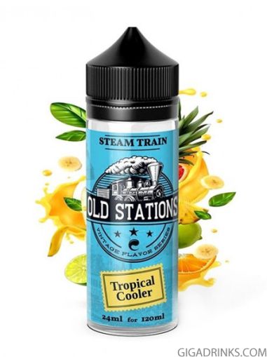 Steam Train - Old Stations - Tropical Cooler 24ml/120ml