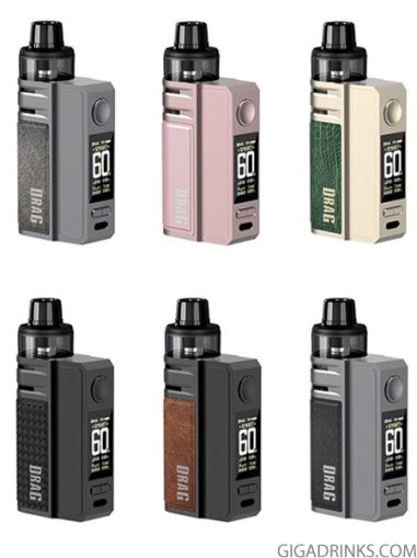 VOOPOO Drag E60 Mod Kit with PNP Pod II 2550mAh 4.5ml