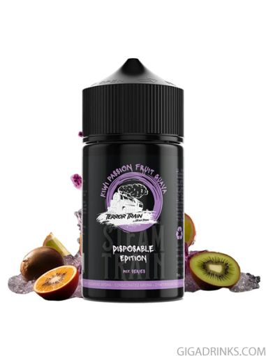 Kiwi Passion Fruit Guava - Terror Train Vapeshot 25 for 75ml