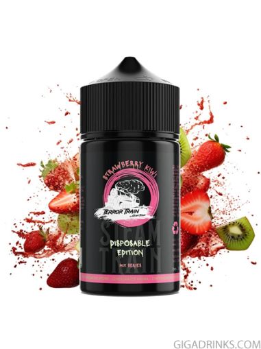 Strawberry Kiwi - Terror Train Strawberry Kiwi Vapeshot 25 for 75ml