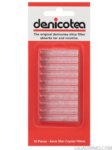 Филтри Denicotea Slim - 10бр.