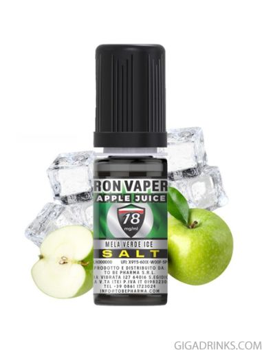 Iron Vaper Salt Apple Juice 10ml 18mg