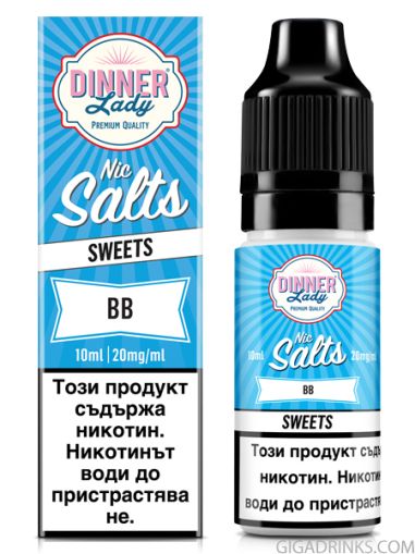 Dinner Lady Blueberry Bubblegum 10ml 20mg