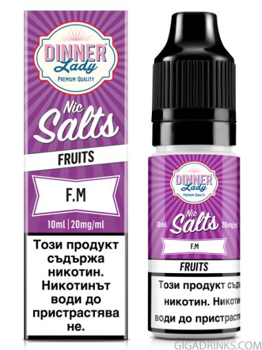 Dinner Lady Fruit Mix Salts 10ml 20mg