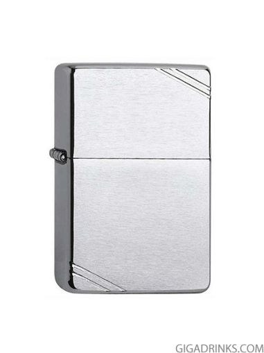 Запалка Zippo - Vintage Brushed Chrome