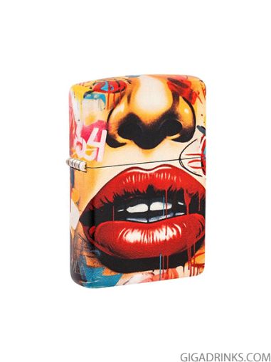 Zippo - Screaming Monster Design