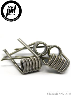 MK Coils Fused Clapton 2x26/1x36GA 0.50 Ohm KA