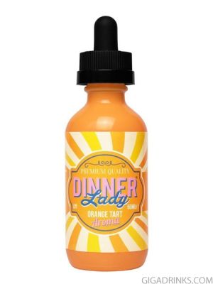 Orange Tart 50ml 0mg - Dinner Lady Shake And Vape