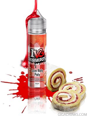 IVG Jam Roly Poly 50ml 0mg - I VG Shake and Vape