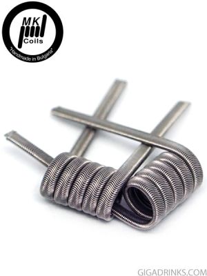 MK Coils Fralien Clapton Coil 4x0.3/0.1 KA1/2x28GA Ni80/1x36GA Ni80 0.30 Ohm KA