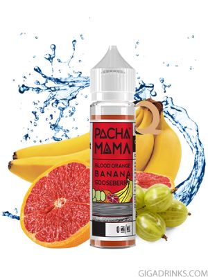 Blood Orange Banana Goosbery 50ml 0mg - Charlie's Chalk Dust Shake and Vape