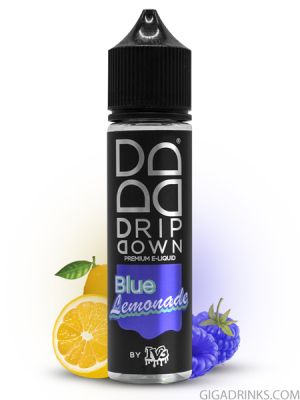 Blue Lemonade 50ml 0mg - Drip Down Shake and Vape