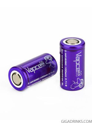 Батерия Vapecell 18350 3.7v 1100mAh  9A