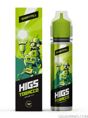 Tobacco 50ml 0mg - Higs Shake and Vape