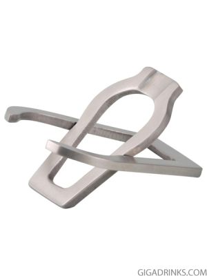 Metal pipe stand Chrome