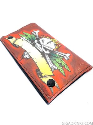 Tabacco Wallet "SkullLeaf"