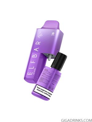 Elfbar AF 5000 Cold Grape 2+10ml 18mg