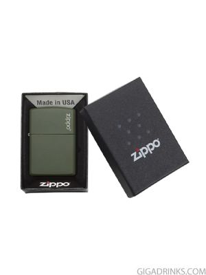 Запалка Zippo - Classic Green Matte