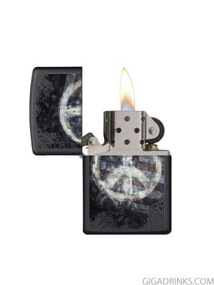 Запалка Zippo - Peace on Flag