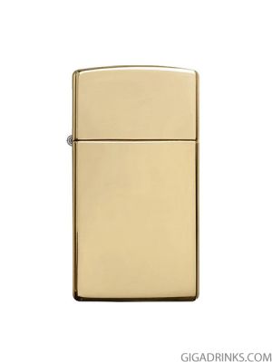 Запалка Zippo - Slim® High Polish Brass