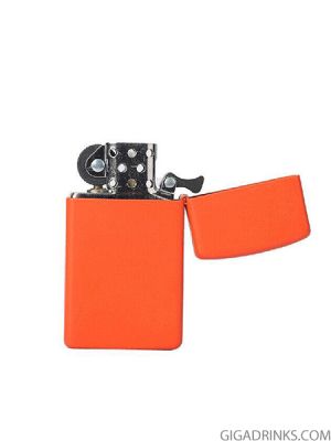 Запалка Zippo - Slim® Orange Matte