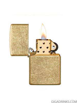 Запалка Zippo - Tumbled Brass