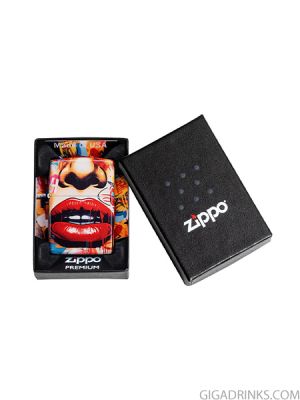 Zippo - Screaming Monster Design