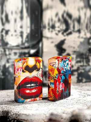 Zippo - Screaming Monster Design