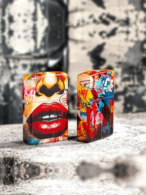 Zippo - Screaming Monster Design