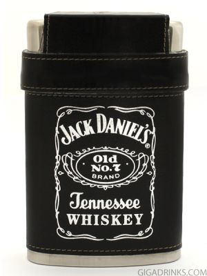 Jack Daniels canteen with 3 cups