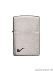 Запалка Zippo - Pipe Brushed Chrome за лули