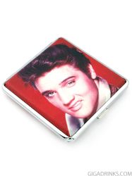 Metal tobacco case 20 cigarettes