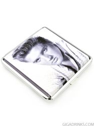 Metal tobacco case 20 cigarettes