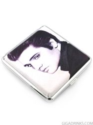 Metal tobacco case 20 cigarettes