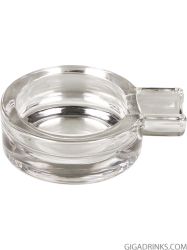 Cigar ashtray glass for 1 cigar