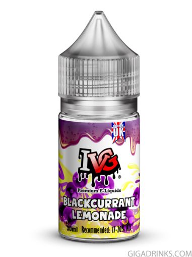 Blackcurrant Lemonade 30ml - concentrated flavor from I VG